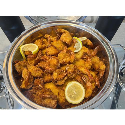Shrimp with Rusk