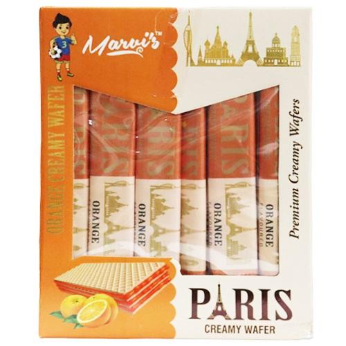 Marvi's Paris Wafer Biscuits Filled with Orange Cream 540g