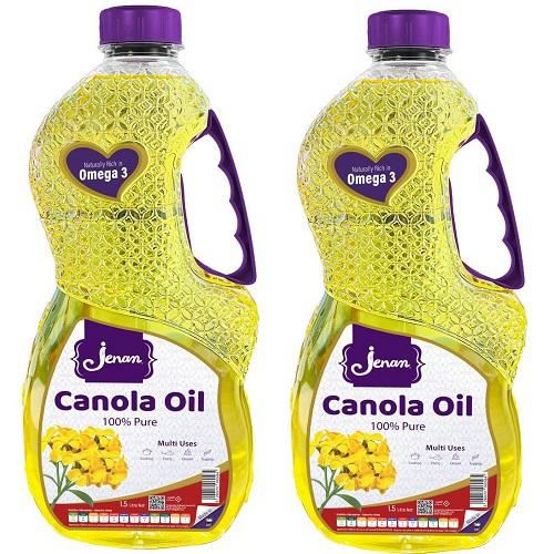 Jenan Canola Oil 1.5Ltr 2Pcs