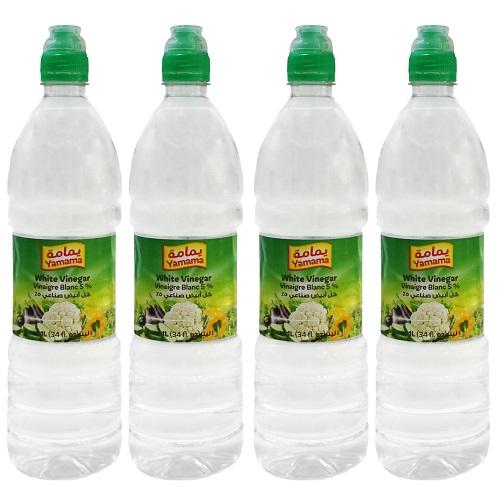 Yamama White Vinegar 1Ltr 4Pcs 
