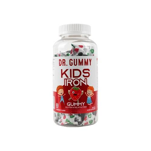 Dr Gummy Kids Iron to Treat Anemia Grape Flavor 60Gummies
