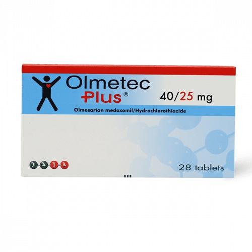 Olmetec Plus 25/40mg for High Blood Pressure 28Tablets