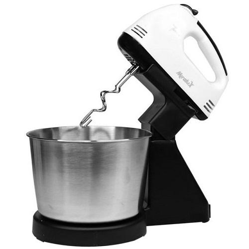 Miralux Food Mixer with 2L Bowl & Stand 7Speeds 200W