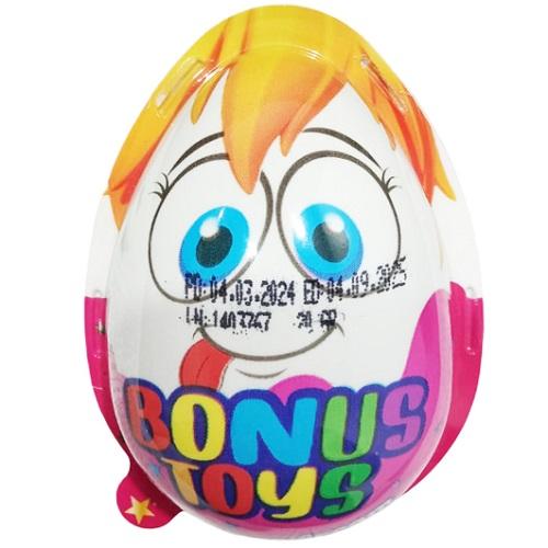 Bonus Toys Milk and Choca Cream Egg Girls with Toy 20g