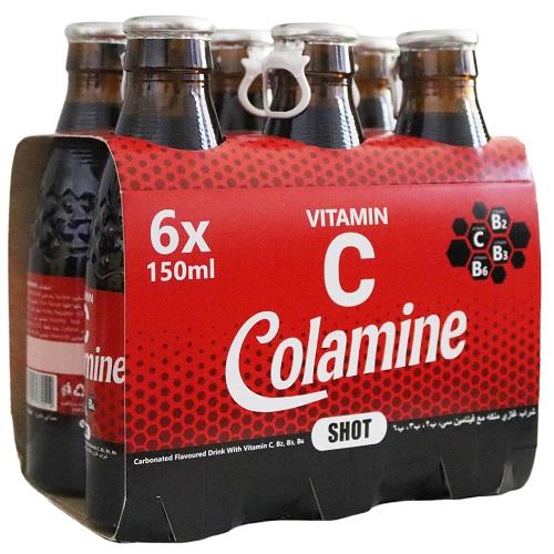 Colamin Carbonated Flavoured Drink With Vitamin C 150ml 6Pcs