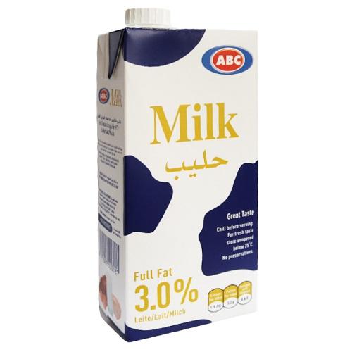 اي بي سي حليب كامل الدسم 1لتر
