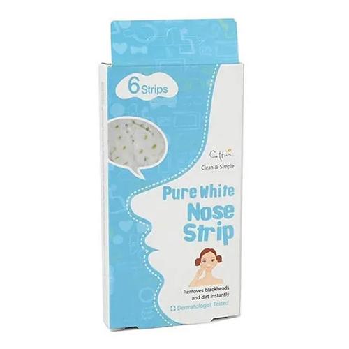 Cettua C&S Pure White Nose Strip 6Pcs